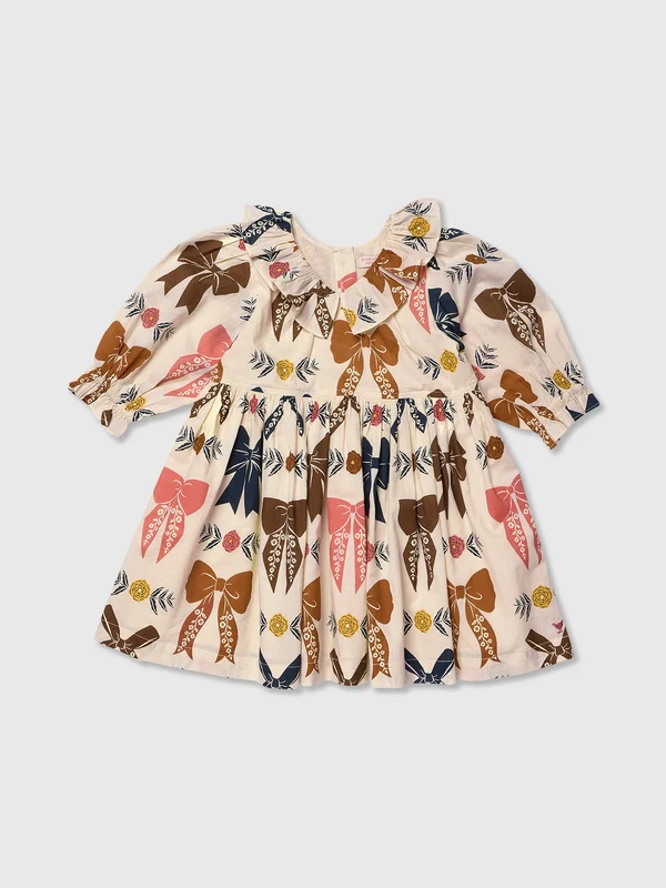 Pink Chicken Girls' Amara Dress 6Y / HARVEST BOWS