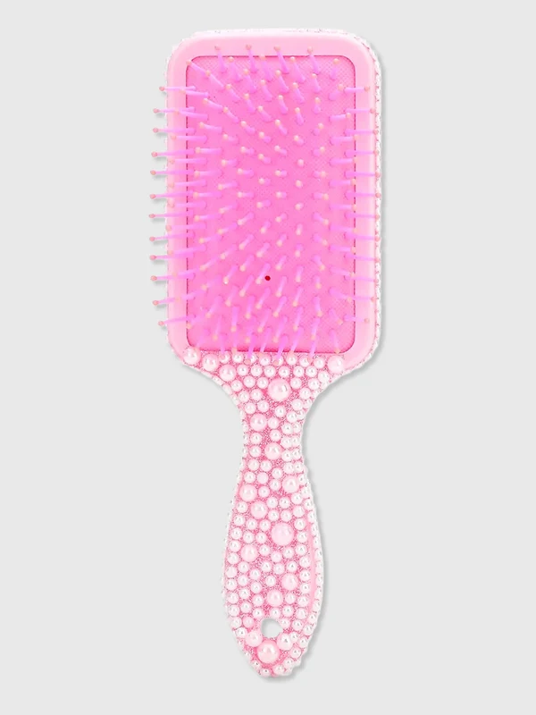 Iscream Pink Pearl Hair Brush O/S / PINK