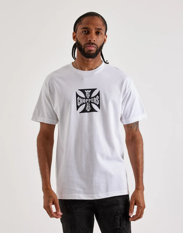 ID Supply West Coast Choppers Old English Script Tee SM