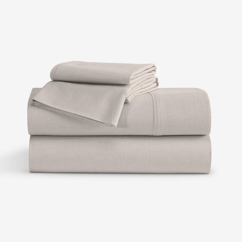 Linen Sheet Set Beige / Split King
