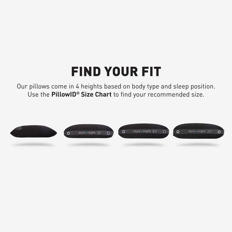 Dark Night - Performance Pillow Black / Low