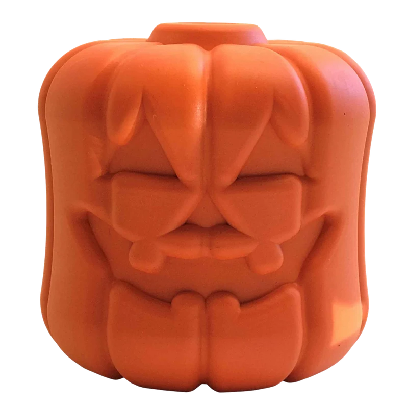 Jack O' Lantern Dog Toy - Durable Halloween Chew Toy for Large Dogs | USA Made Large Jack-O-Lantern Toy