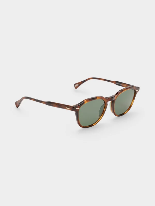 Raen Clyve Sunglasses O/S / ESPRESSO TORTOISE / GREEN POLARIZED