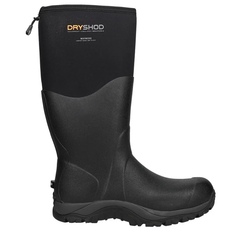 Waymore Round Toe Pull On Rain Boots 7 / Medium