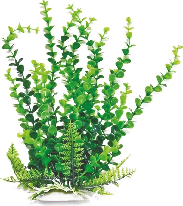 Aquatop Elodea Aquarium Plant With Weighted Base Green / 9"