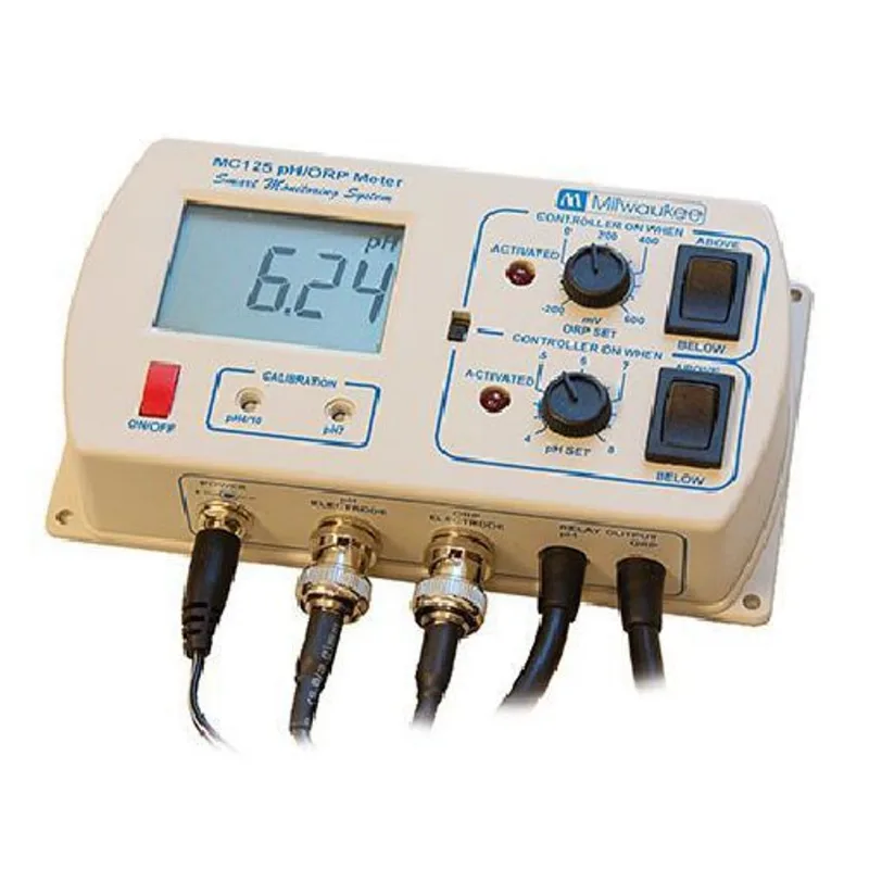 Controlador De Parâmetro De Ph E Orp, Mc125, Milwaukee