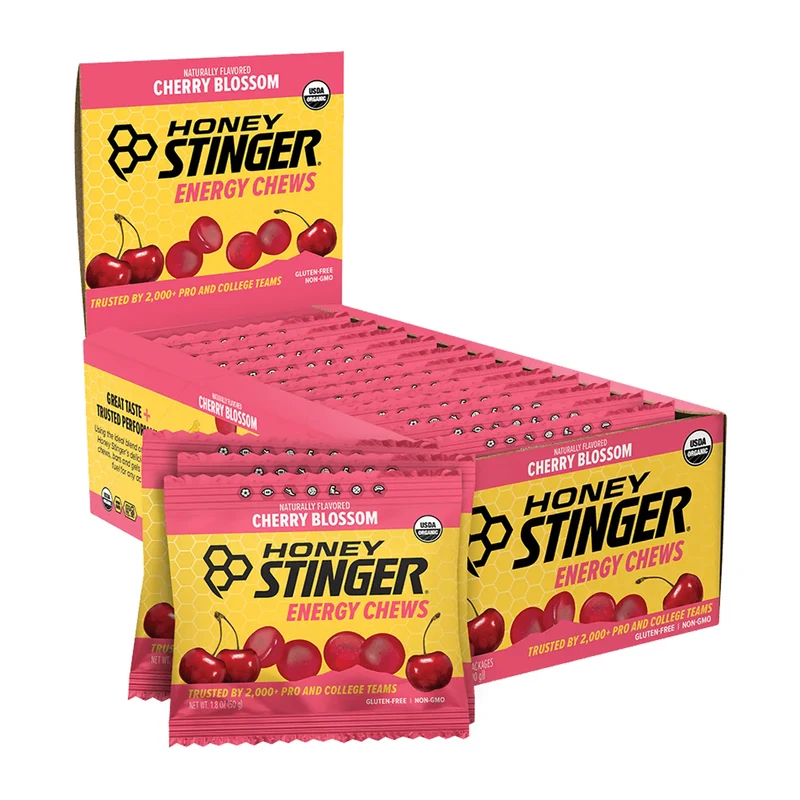 Honey Stinger Organic Energy Chews 50g Cherry Blossom