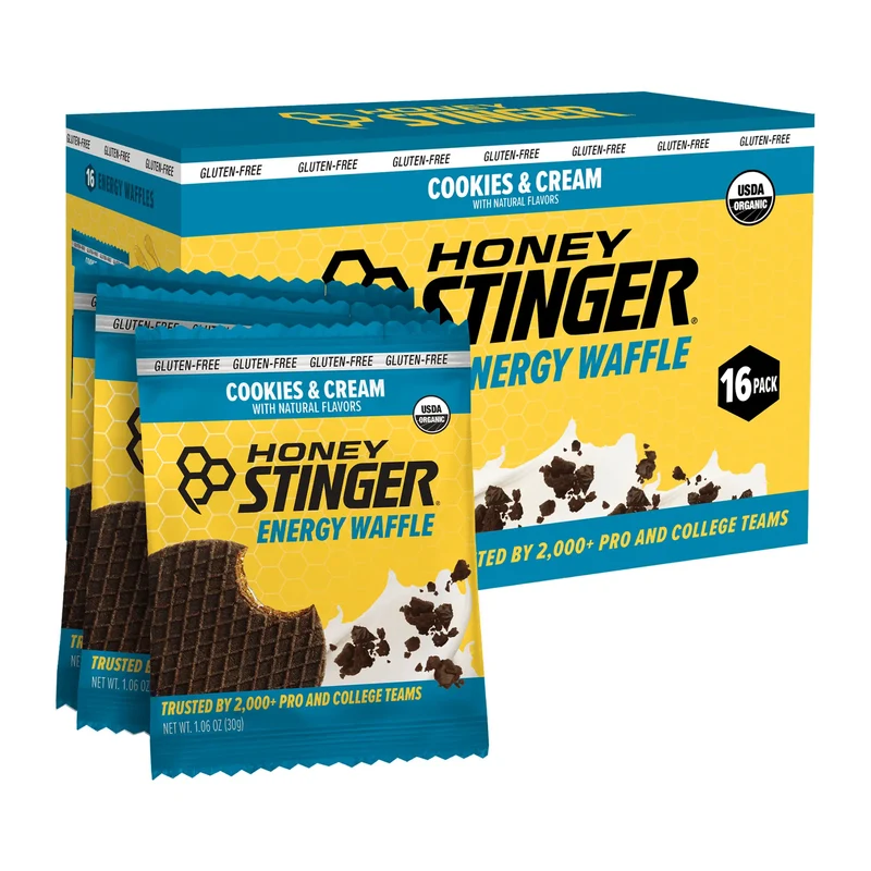 Honey Stinger Organic Gluten Free Energy Waffles 30g Cookies & Cream