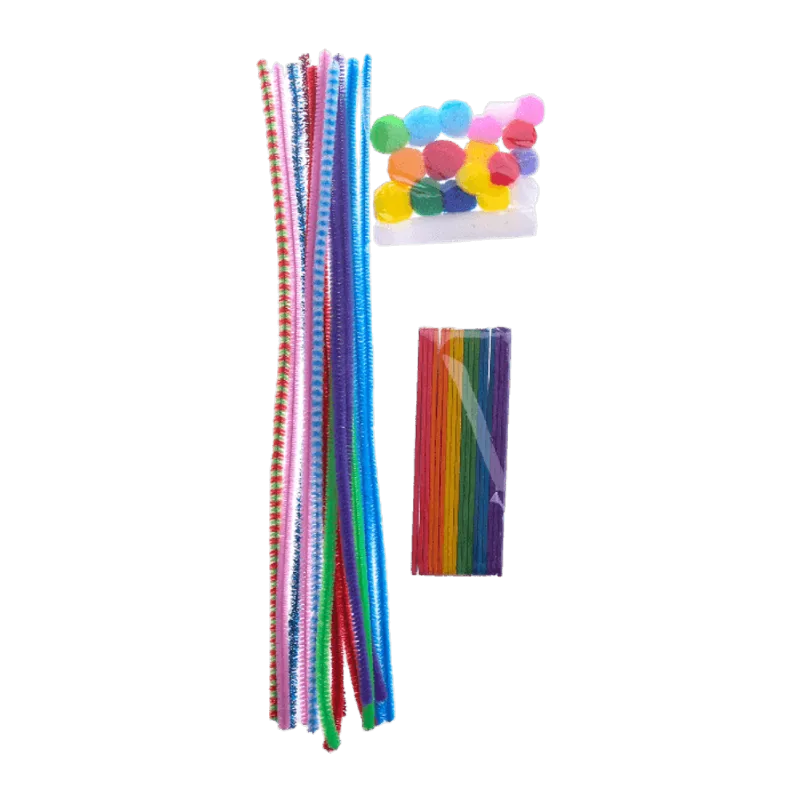 Set de Limpia Pipa y Pompones