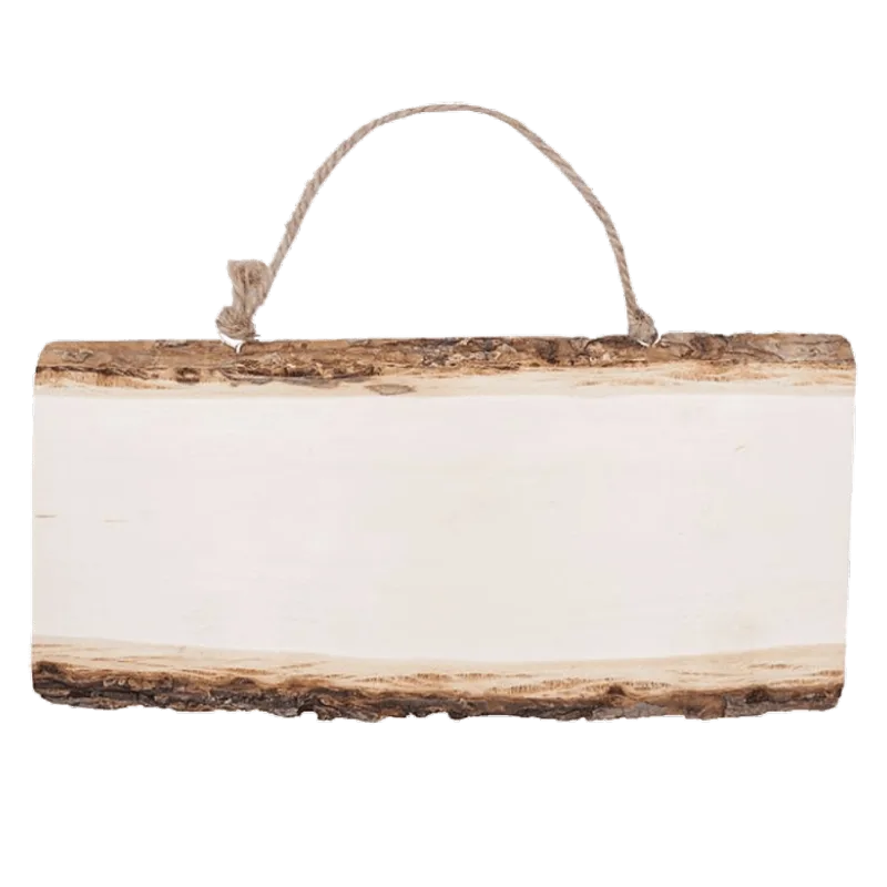 Placa de Madera Rectangular