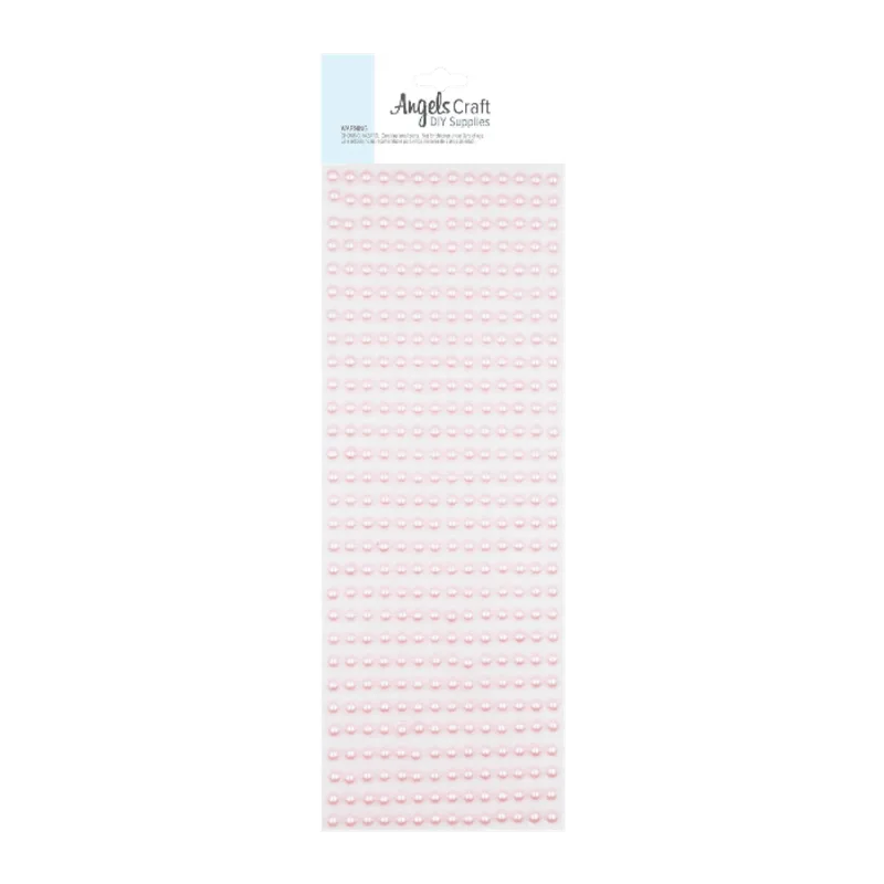 Sticker de Piedras Rosadas|36 Piezas|6 mm