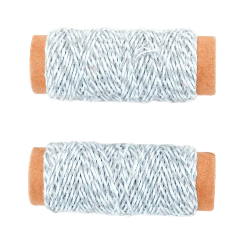 Hilo Pabilo|Verde y Blanco|2 Piezas