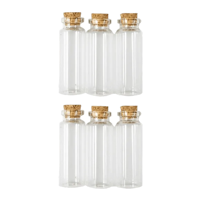 Botellita con Tapa de Corcho|6 Piezas