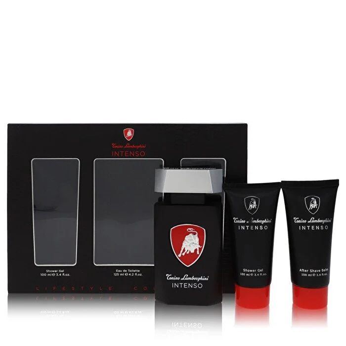 Tonino Lamborghini Lamborghini Intenso Gift Set - Eau De Toilette Spray + Shower Gel + After Shave Balm 3.4 oz 3.4 oz