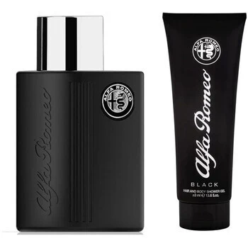 Alfa Romeo Black 2pc Set - Eau De Toilette Spray & Shower Gel 90ml 125ml Eau De Toilette Spray & Shower Gel / 90ml 125ml