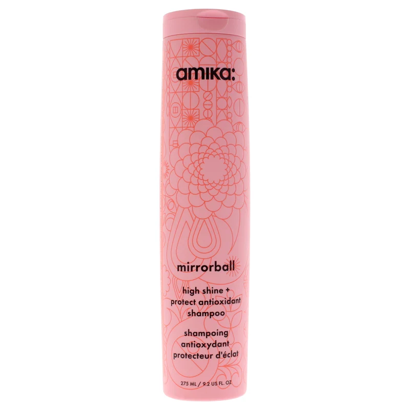 Amika Mirrorball High Shine Plus Protect Antioxidant Shampoo by Amika for Unisex - 9.2 oz Shampoo 9.2 oz