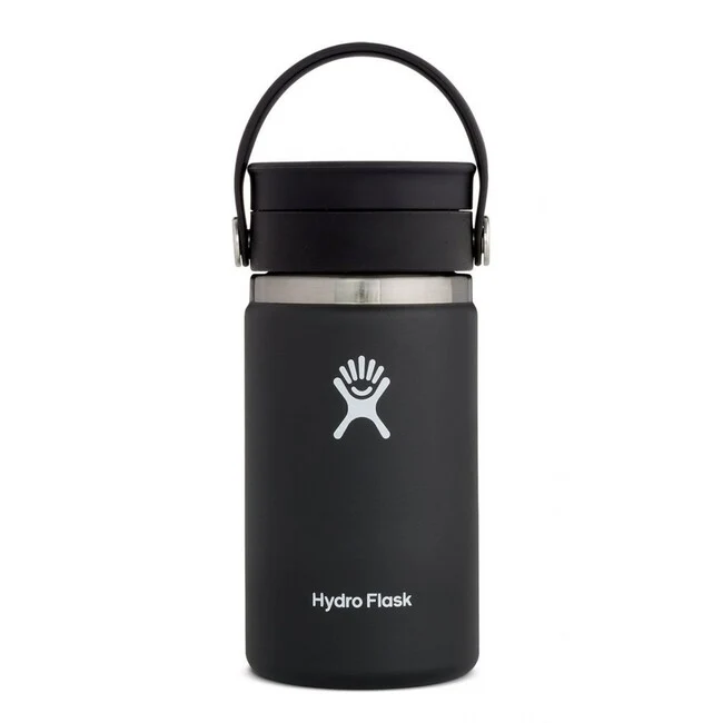 Hydro Flask Wide Mouth Flex Sip Lid termoboca 12 OZ 354ml, crna