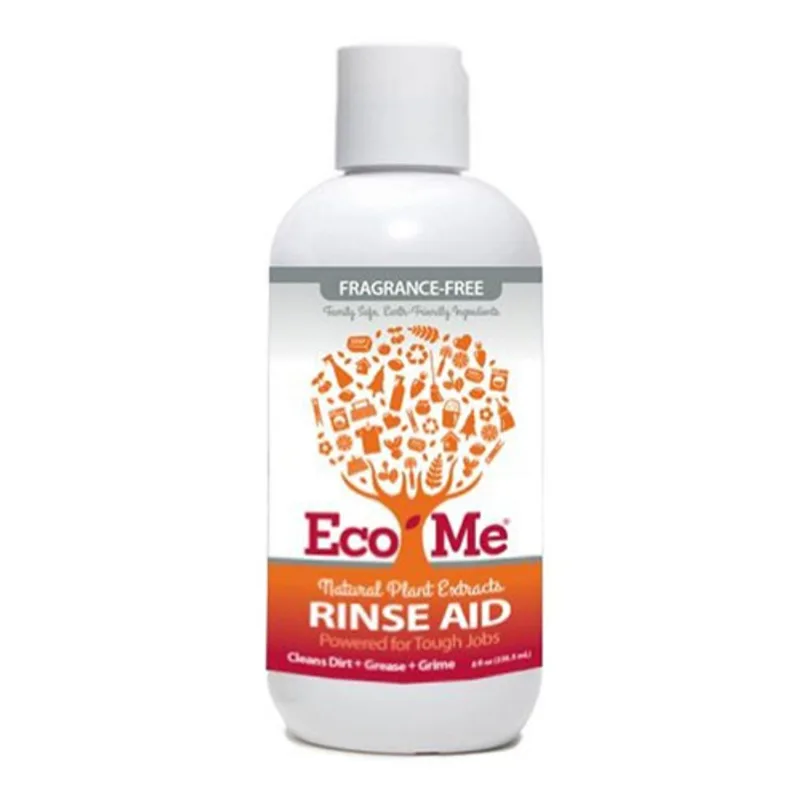 Auto Dish Rinse Aid Sem Fragrância 8 Onças Por Eco-me