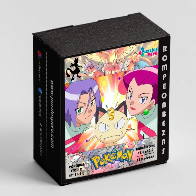 Rompecabezas Puzzles Peru Pokemon COD3121 379 Piezas