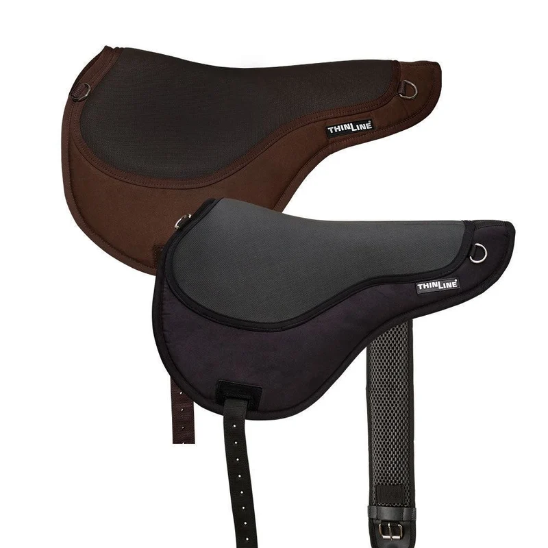 ThinLine Comfort Bareback Saddle Pad with Girth One Size / Brown