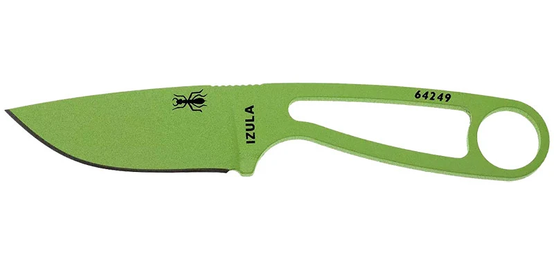 Couteau à lame fixe ESEE Izula IZULAVG acier Carbone lame 62 mm lame drop point Autre