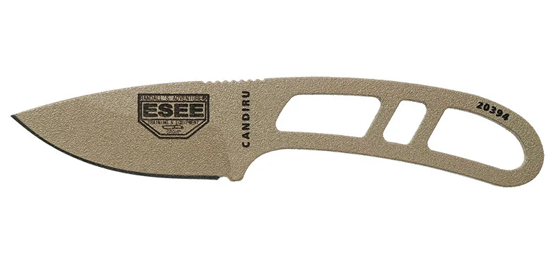 Couteau à lame fixe ESEE Candiru CANDEE acier Carbone lame 51 mm lame drop point Autre