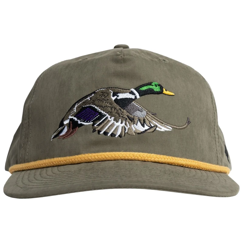 Duck Camp Mallard Grandpa Hat Military Green