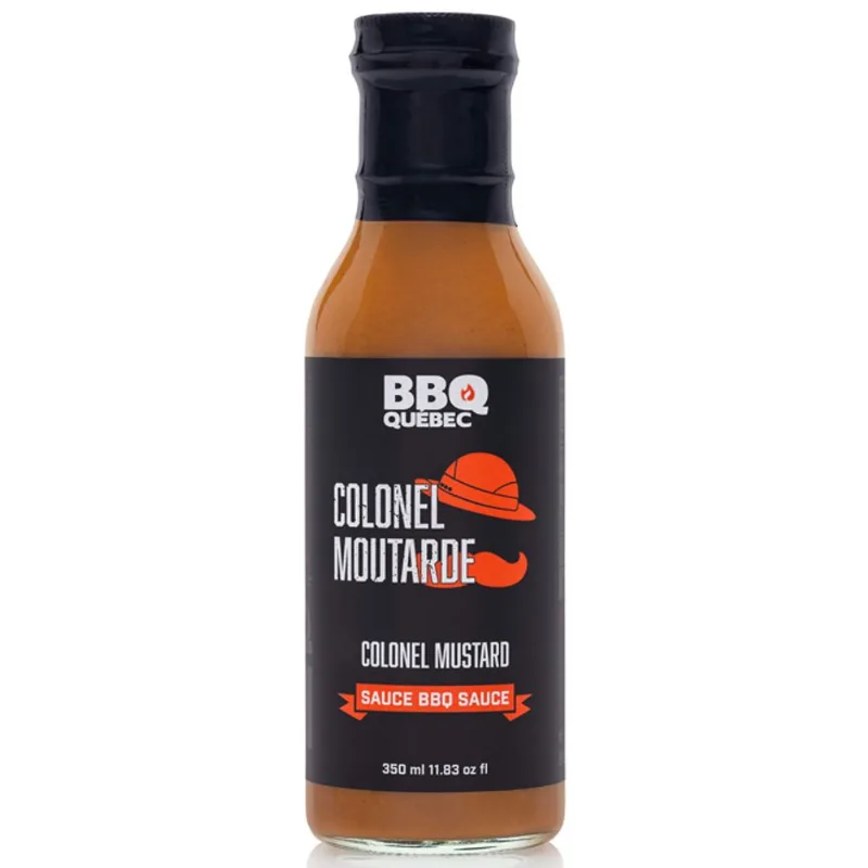 BBQ Québec BBQ Sauce Colonel Mustard - 350 ml