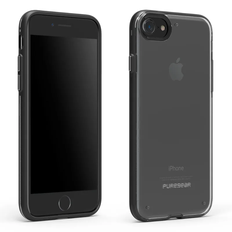 Case para iPhone 7,Slim Shell, Pure Gear - Preto