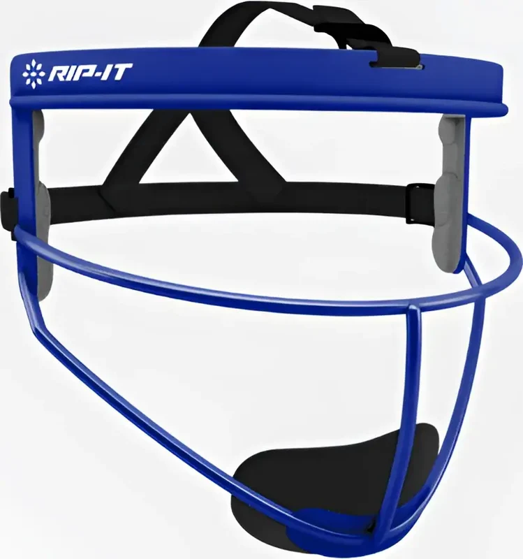 RIP-IT Defense Women's Softball Fielder's Face Mask - Royal Blue-Royal / Adult