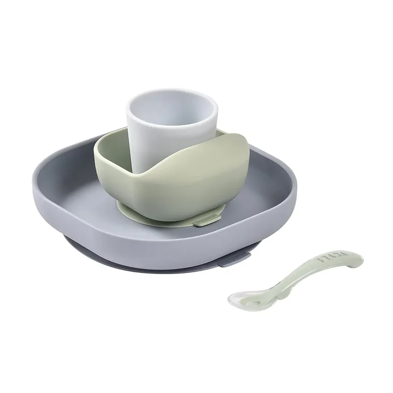 Silicone Meal Set - Rain Open Box