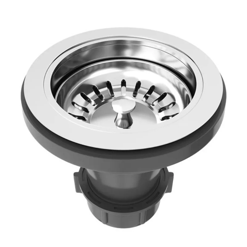 VIGO 3.5-in W Kitchen Sink Strainer - Chrome