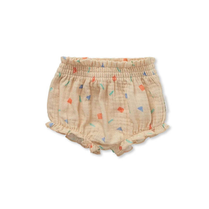 SPROET & SPROUT BEIGE SPRINKLE SMOCK BLOOMERS [FINAL SALE] 6M