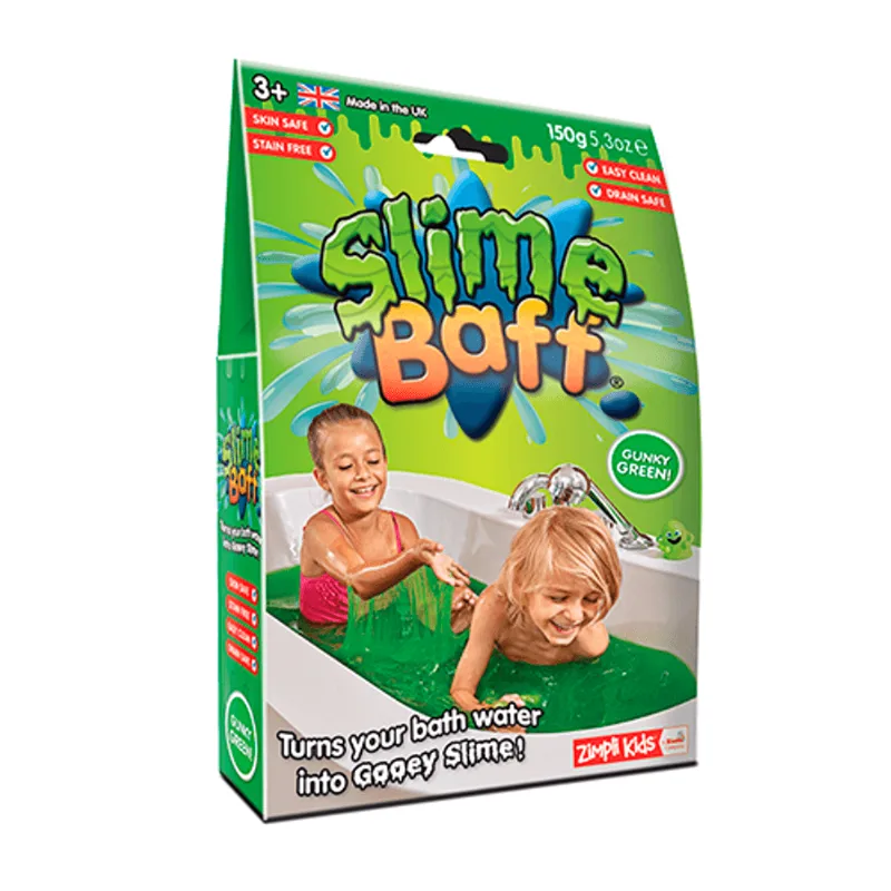 Slime Baff Verde (1 use) - 150gr - Zimpli Kids