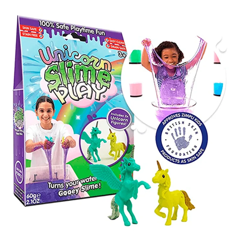Unicorn Slime Play Morado - 60gr - Zimpli Kids