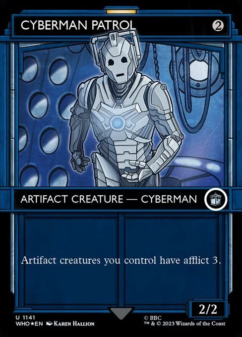 Cyberman Patrol (1141) - Surge-Foil Foil / Near Mint