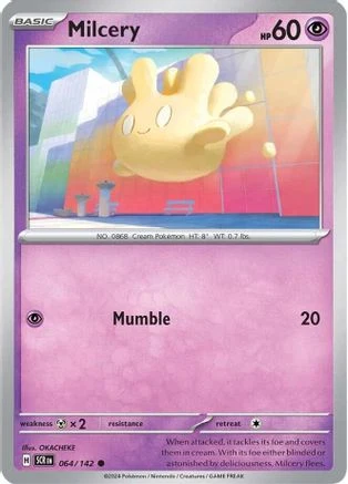Milcery (64/142) [SV07 Stellar Crown] Damaged