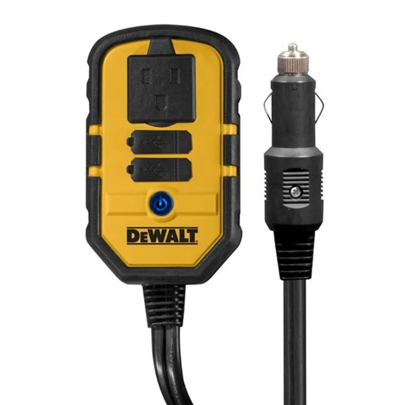 DEWALT 140 W Power Inverter with USB Ports - 1-Year Limited Warranty