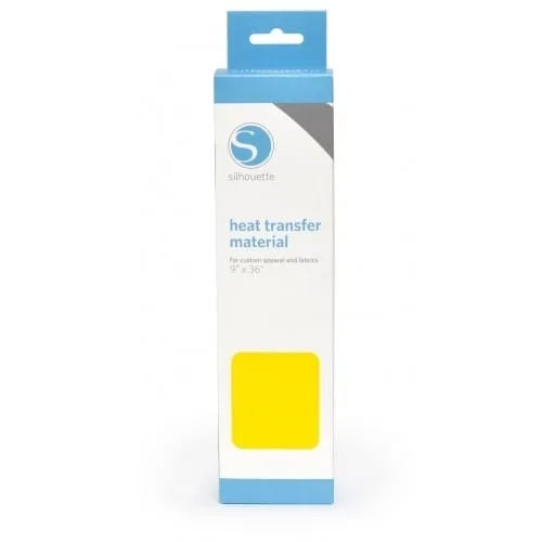 Transfer Comum Amarelo - Silhouette - 22,86cm x 91,44cm