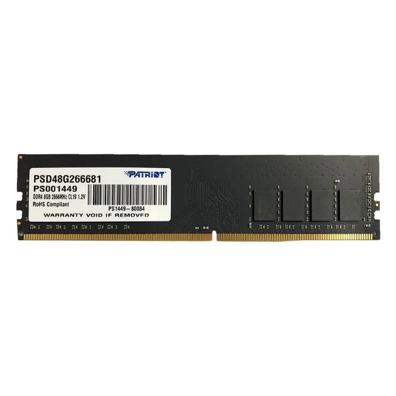 Memória Patriot Signature Line 8Gb Ddr4 2666Mhz Cl19 1.2V
