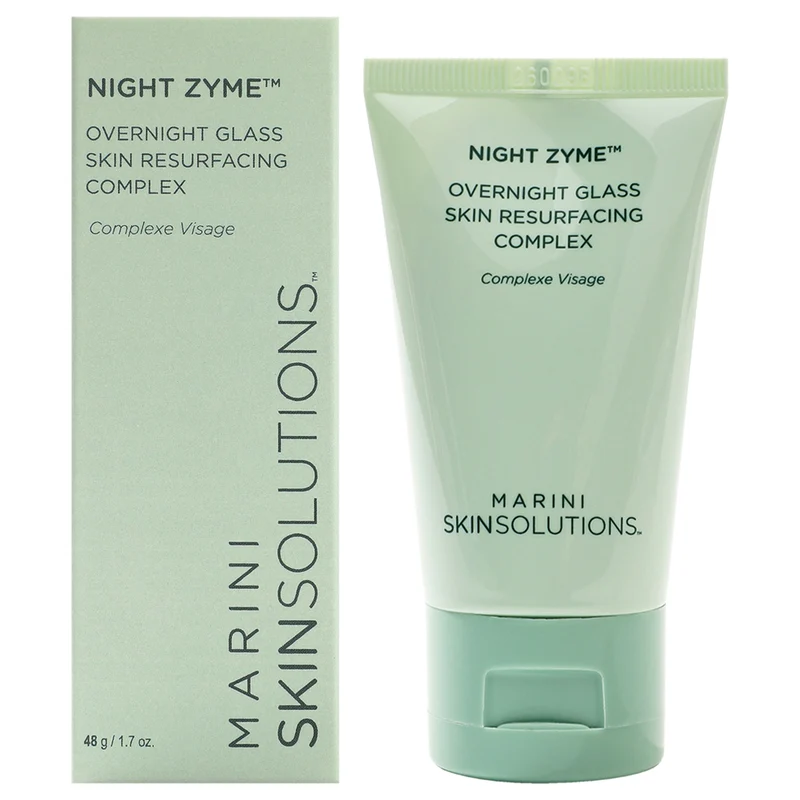 Marini SkinSolutions Night Zyme Overnight Glass Skin Resurfacing Complex by Marini SkinSolutions for Unisex - 1.7 oz Cream 1.7 oz