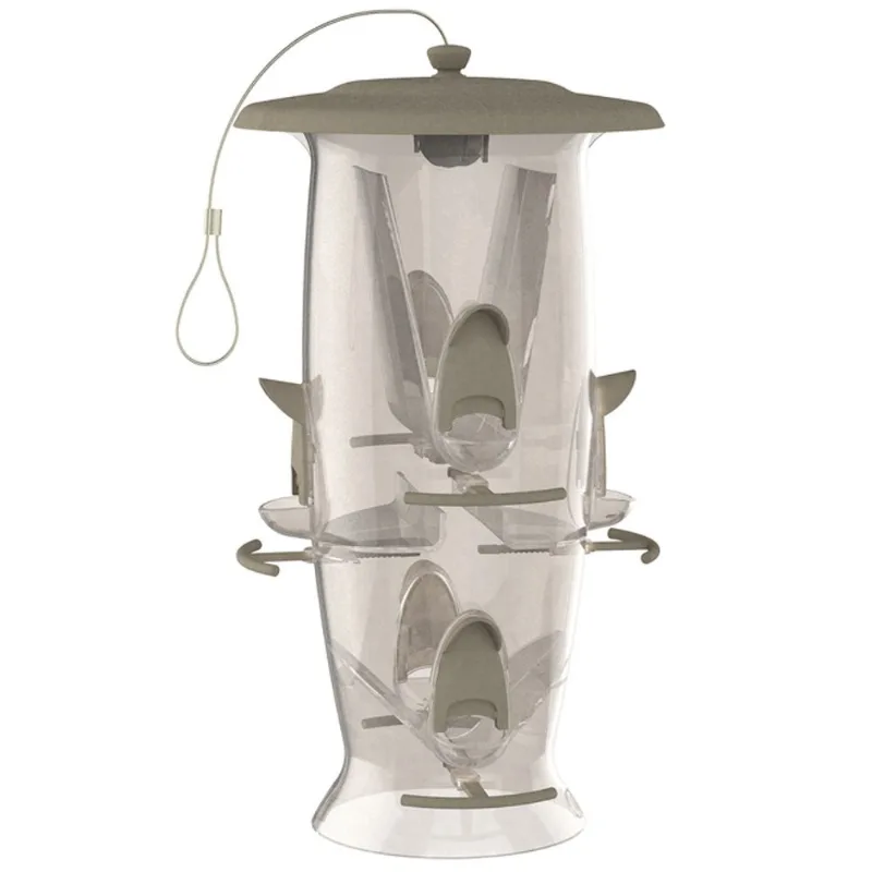 Stokes Abundance 3.5 lb Clear Plastic Bird Feeder