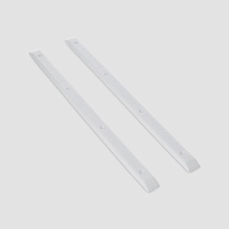 Crab Grab Skate Rails Grab/Stomp Pad (For Snowboards) x2 White White