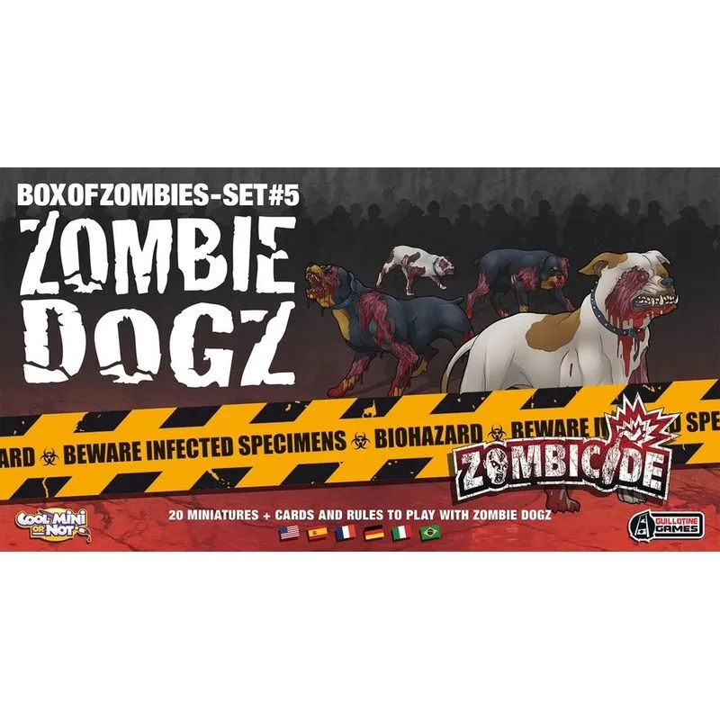 Zombie Dogz - Expansão De Zombicide - Em Português!