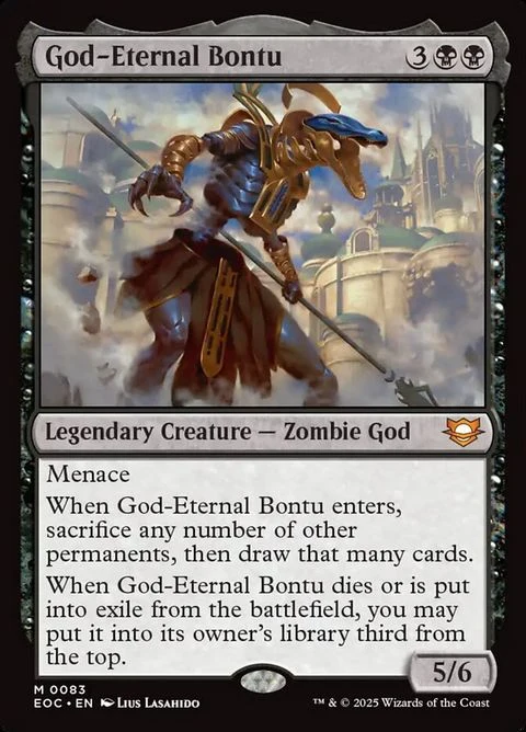 God-Eternal Bontu (83) Non-Foil / Near Mint