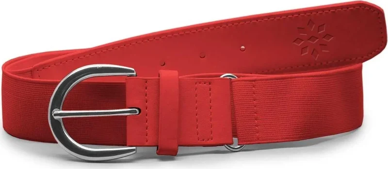 RIP-IT Perfect Girls Softball Belts - Scarlet Red / 24" - 27"