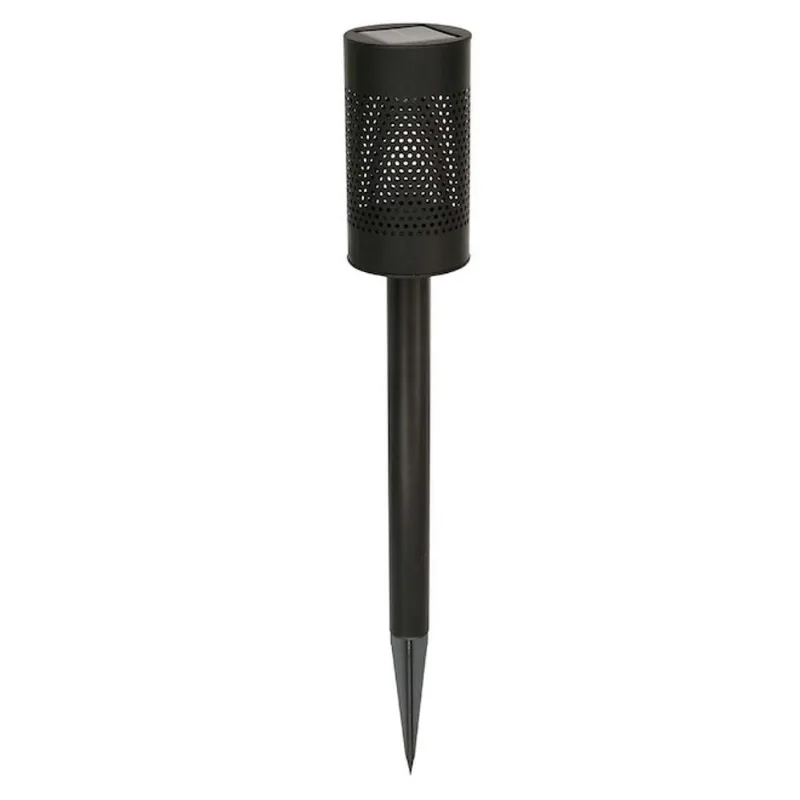 Solar Path Light - Metal 3.43-in Black