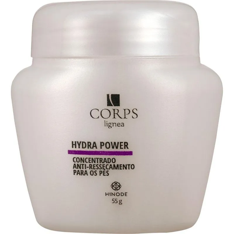 Concentrado Anti Ressecamento Para Pés Hidra Power Corps Lígnea 55g