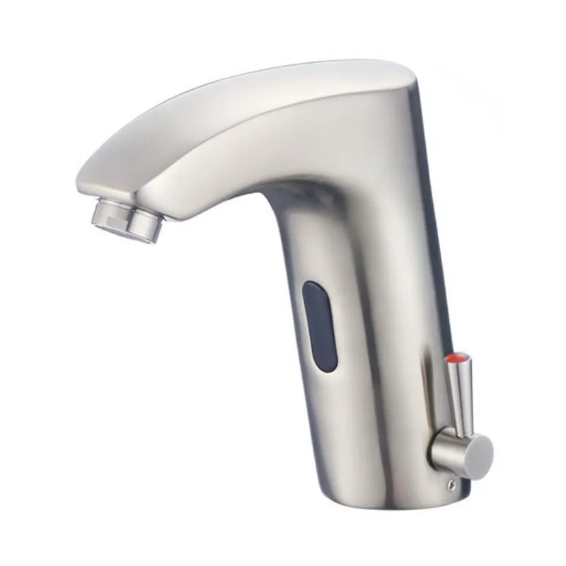Dyconn Faucet Lawa Brass Touchless Bathroom Faucet - Brushed Nickel