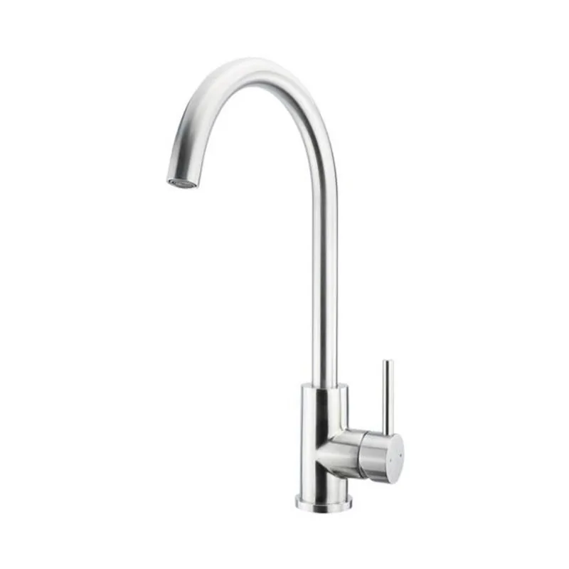 BOANN Katherin Kitchen Faucet - 12.8-in - Stainless Steel